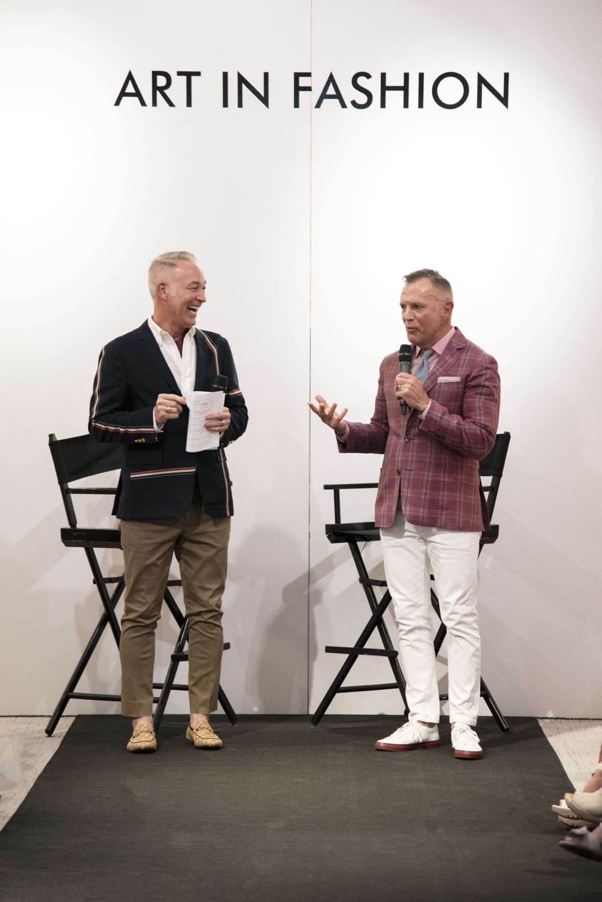 Mark Lawson and Ken Rowe